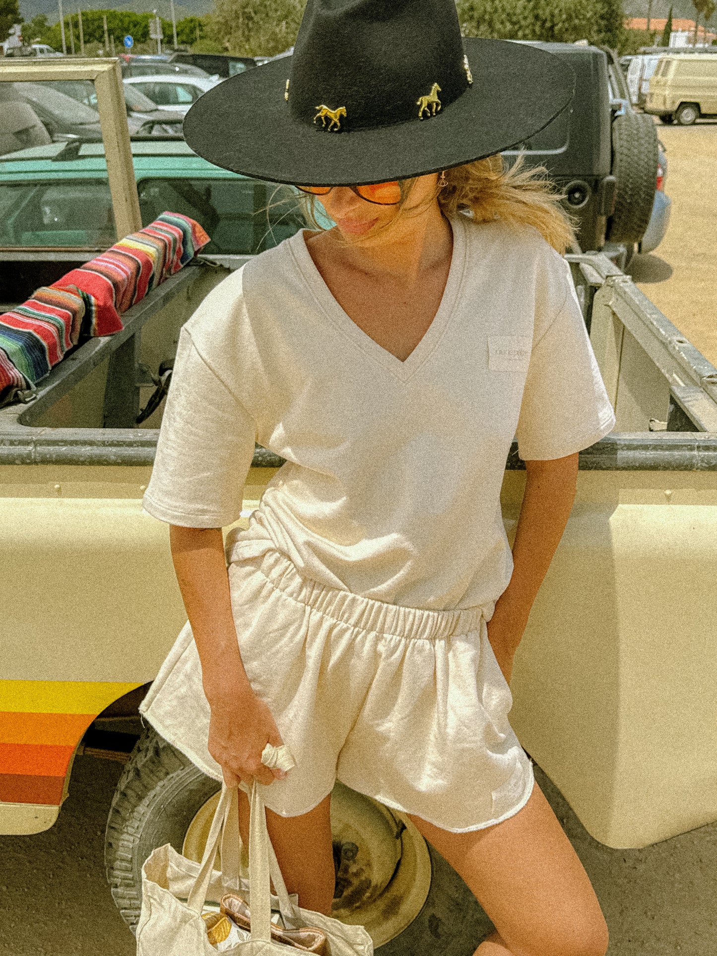 The ultimate summer time v neck t-shirt