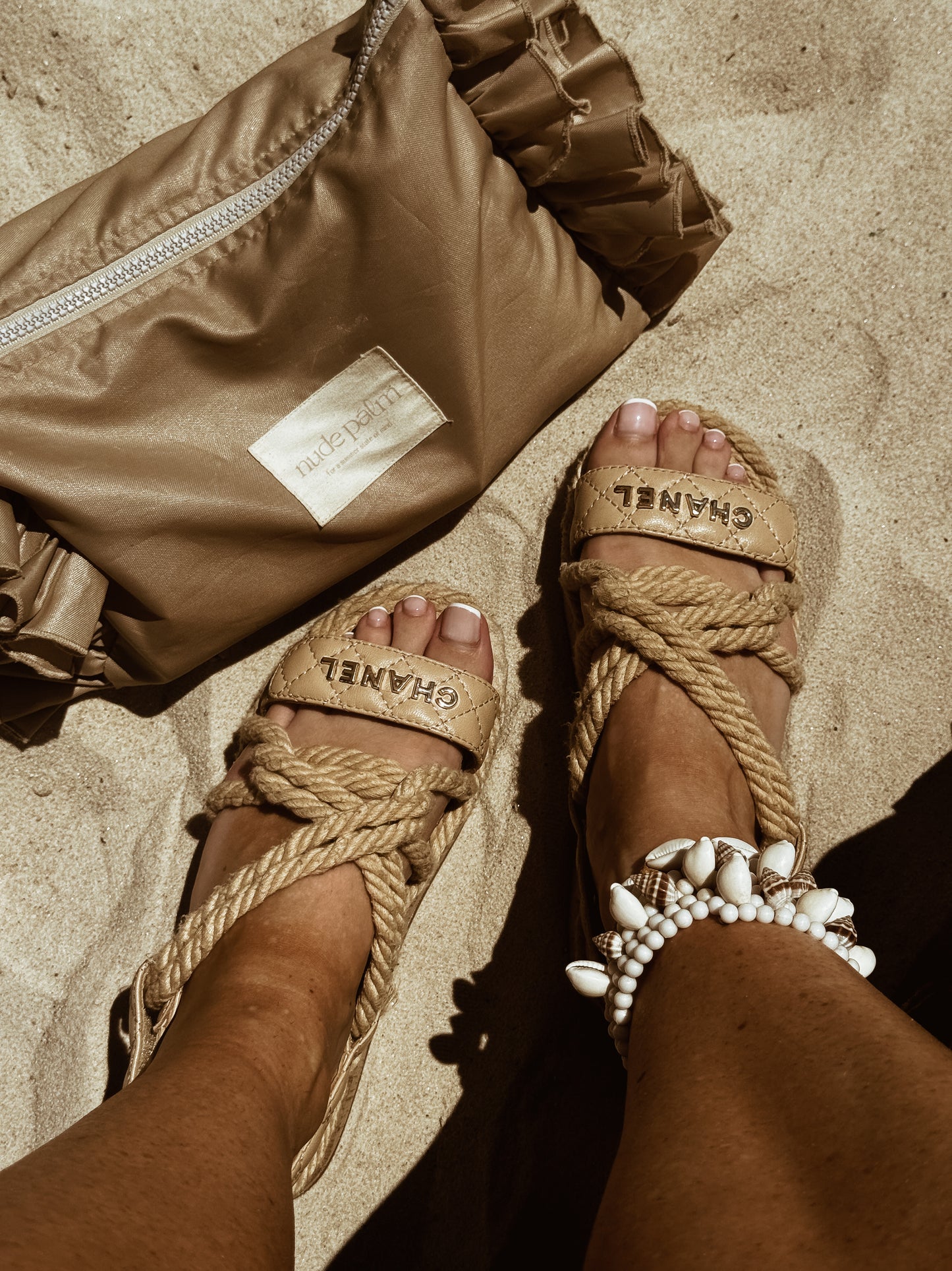 BEACH DAY -SPF WET PROOF BEACH BAG