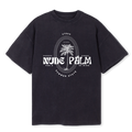 ICONIC IBIZA ISLAND T - SUN SOAKED BLACK | OVERSIZED FIT - UNISEX