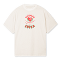 ISLA IBIZA CHERRY UNISEX T-SHIRT - VINTAGE WHITE