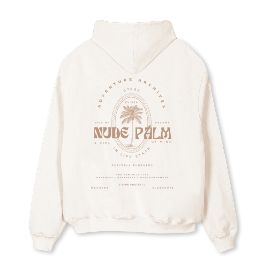 THE RICH LIFE PULL OVER HOODIE | OVERSIZED FIT - UNISEX