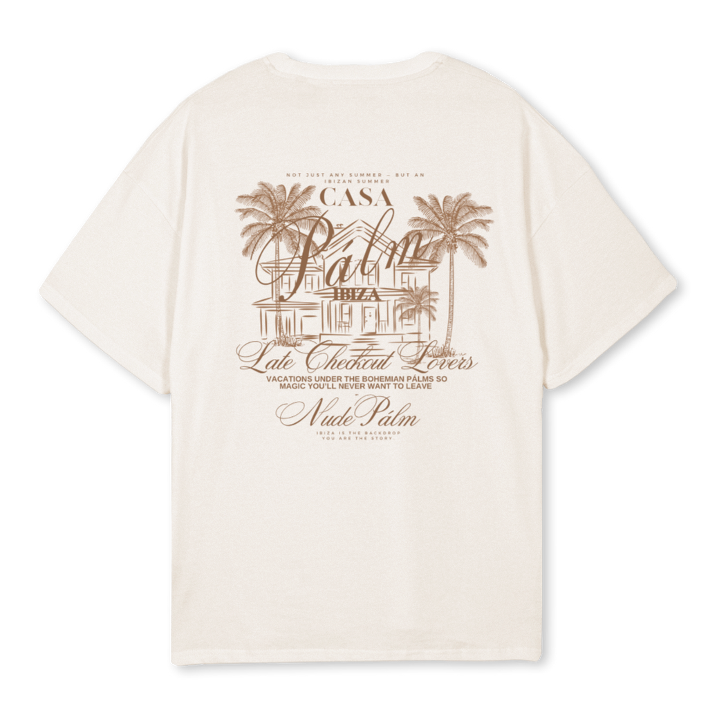 CASA PALM - OVERSIZED UNISEX T-SHIRT