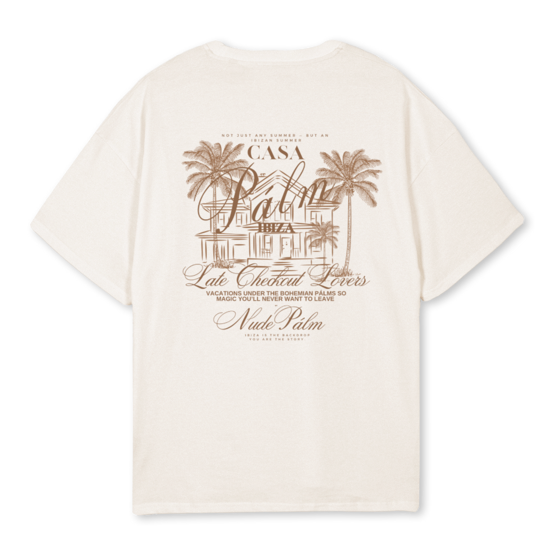CASA PALM - OVERSIZED UNISEX T-SHIRT