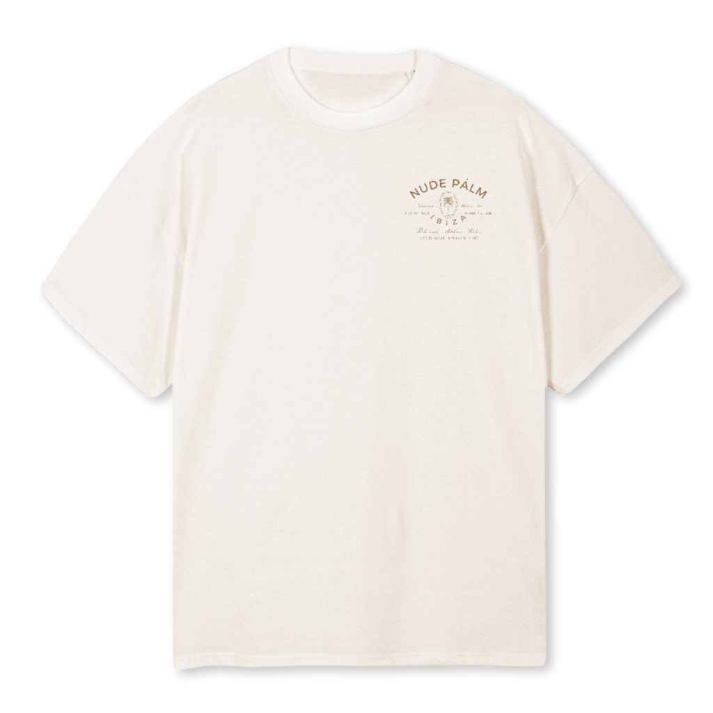 BOHEMIAN ATHLETICS - VINTAGE WHITE T - SHIRT | OVERSIZED -  UNISEX