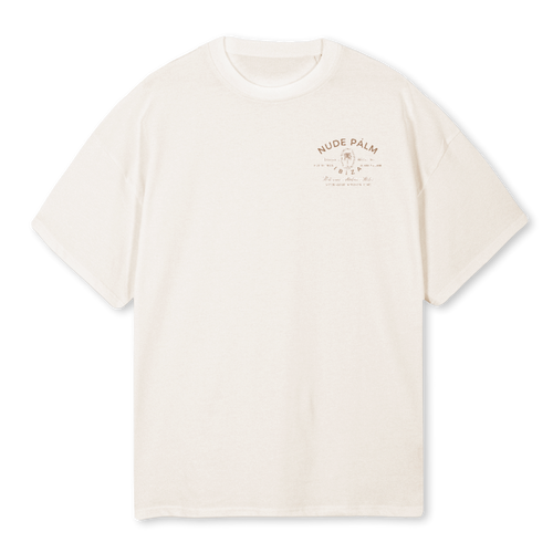 BOHEMIAN ATHLETICS - VINTAGE WHITE T - SHIRT | OVERSIZED -  UNISEX