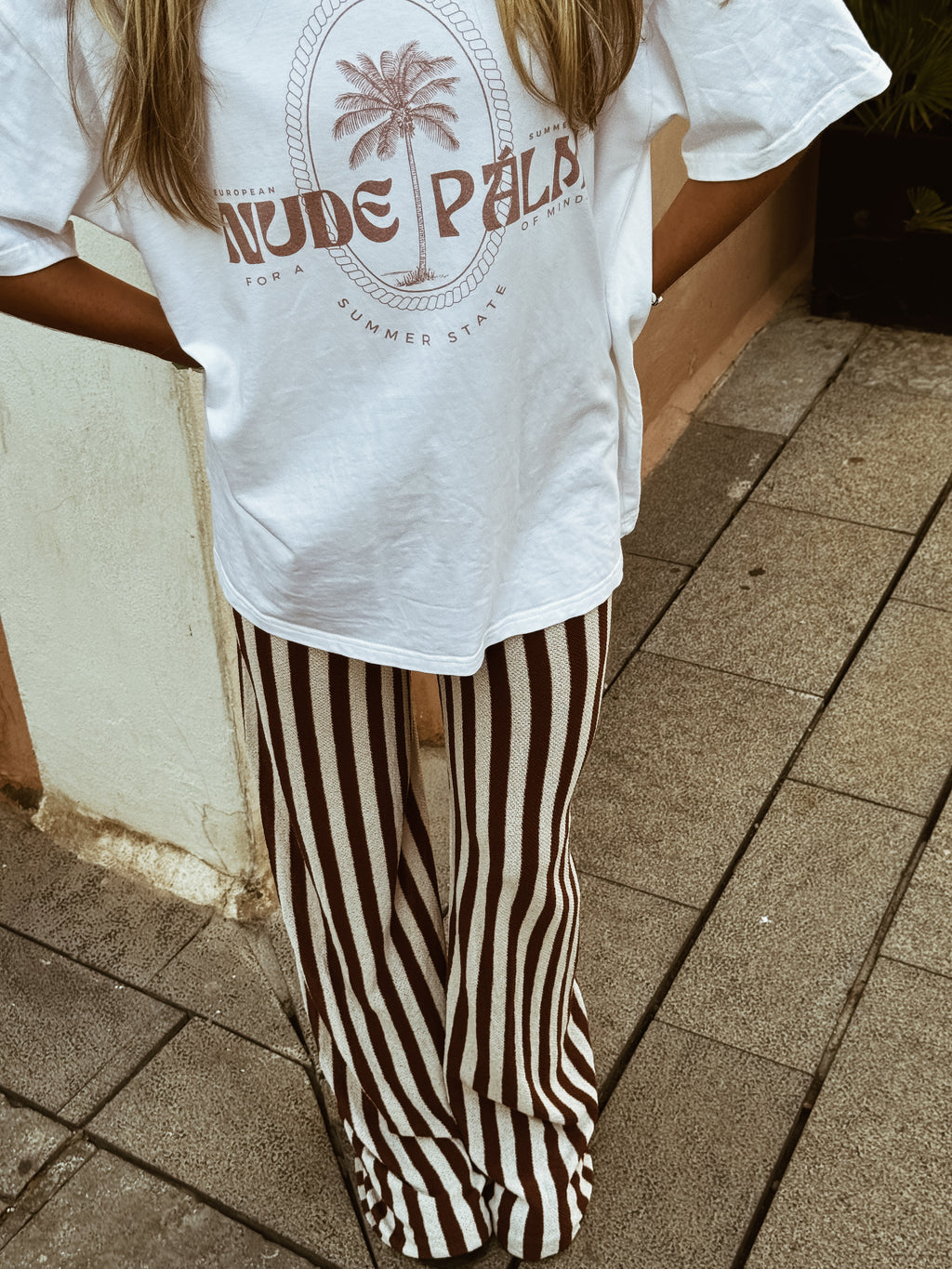 ICONIC IBIZA ISLAND T - SHIRT - BLANCO